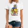 Skeleton Simpsons, Tricou Barbati (Unisex)