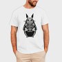 Skeleton Totoro, Tricou Barbati (Unisex)