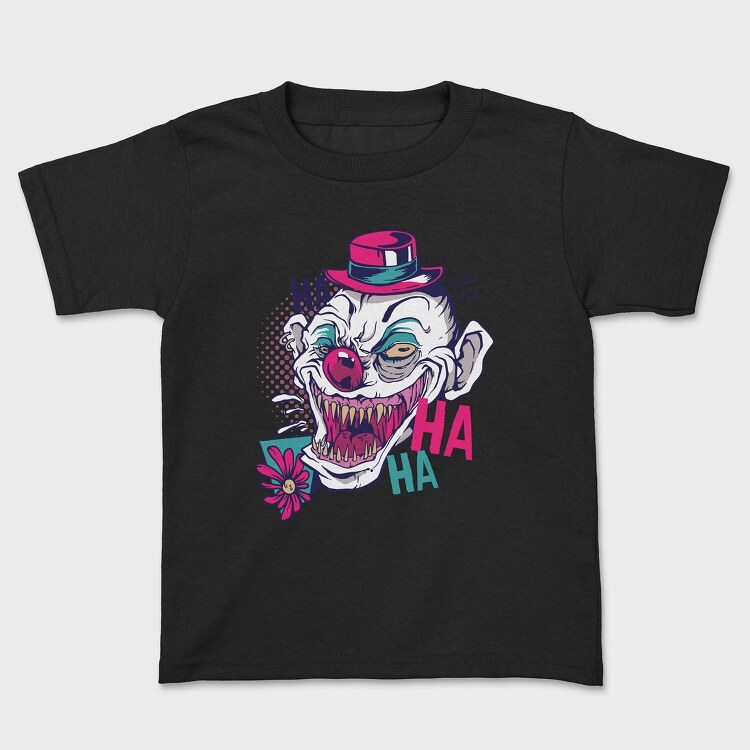 Creppy Clown, Tricou Copii