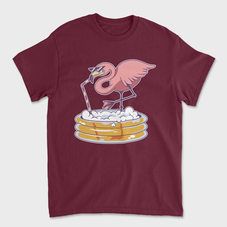 Flamigo Beer Pool, Tricou Barbati (Unisex)