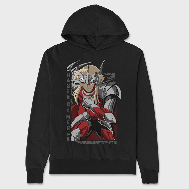 Saint Seiya 4, Hanorac Oversize Barbati (Unisex)