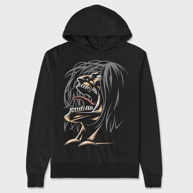 Attack on Titan 23, Hanorac Oversize Barbati (Unisex)