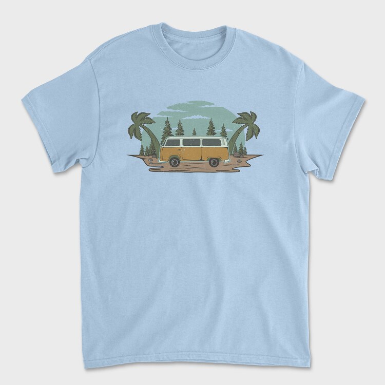 Retro Nature Outdoor 14, Tricou Barbati (Unisex)