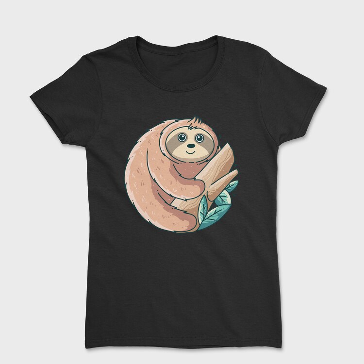 Cute Sloth 2, Tricou Femei