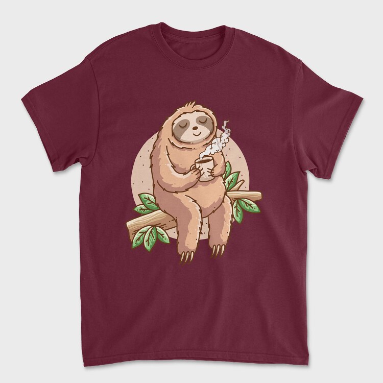 Cute Sloth, Tricou Barbati (Unisex)