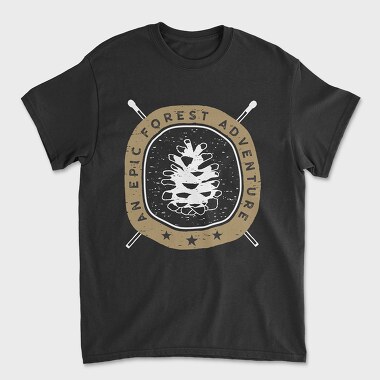 Epic Forest Adventure, Tricou Barbati (Unisex)