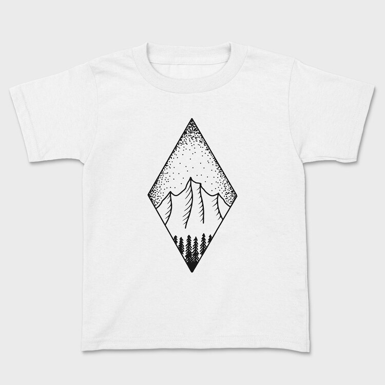 Geometric Landscape 7, Tricou Copii