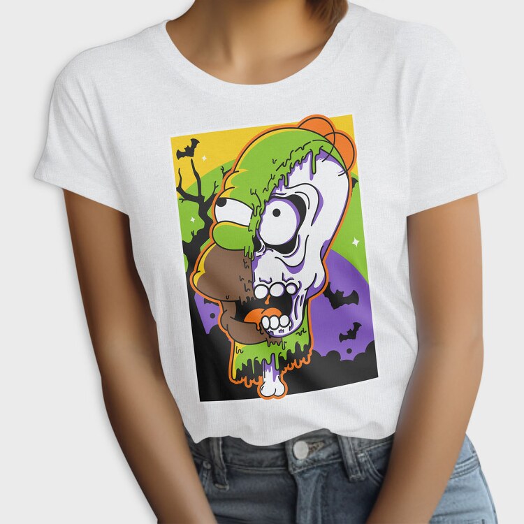 Zombie Clown Scream, Tricou Femei