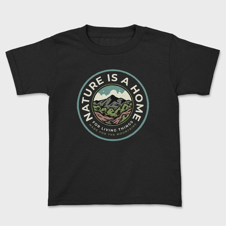 Nature Is a Home, Tricou Copii