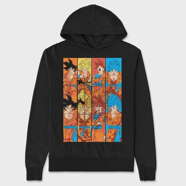 Dragon Ball Z 89, Hanorac Oversize Barbati (Unisex)