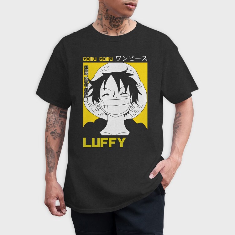 Gomu Gomu Luffy, Tricou Barbati (Unisex)
