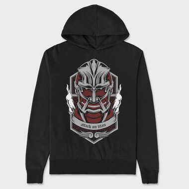 Attack on Titan 3, Hanorac Oversize Barbati (Unisex)