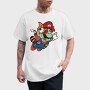 Zombie Mario, Tricou Barbati (Unisex)