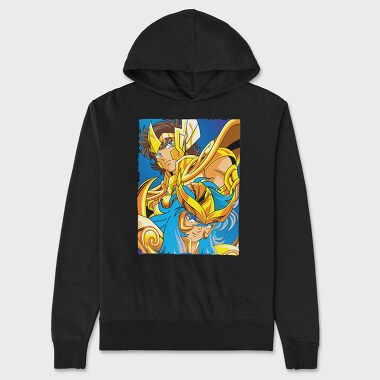 Saint Seiya Knights of the Zodiac, Hanorac Oversize Barbati (Unisex)