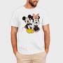 Mickey Minnie Love, Tricou Barbati (Unisex)