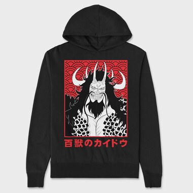 One Piece 64, Hanorac Oversize Barbati (Unisex)