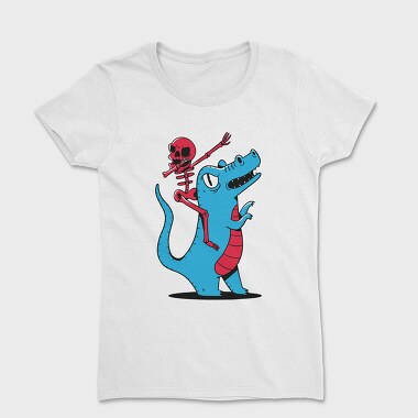 Skeleton Dab Ridinf Trex, Tricou Femei