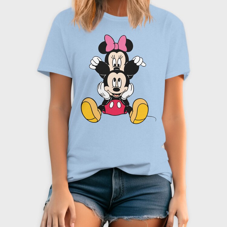Mickey Mouse Bow Tie, Tricou Barbati (Unisex)