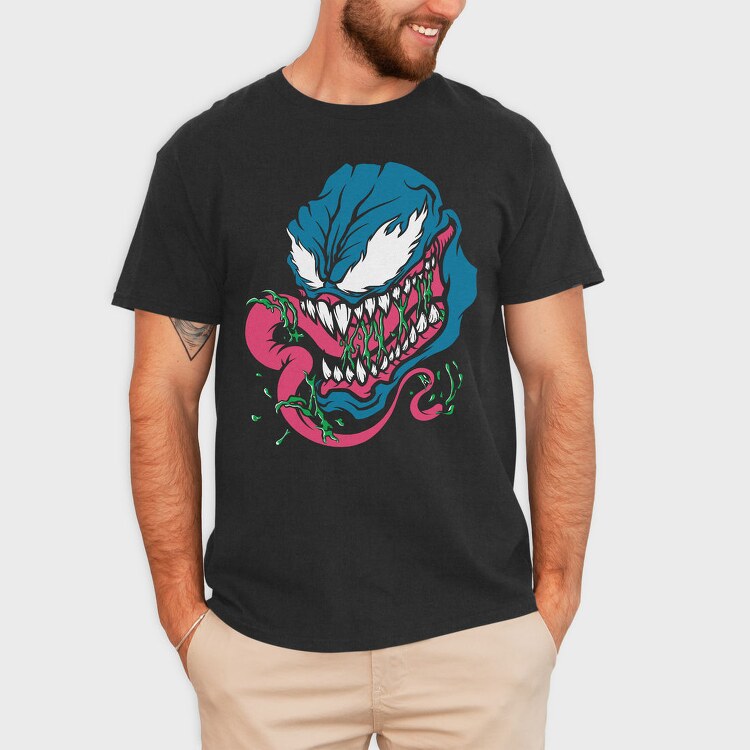 Venomous Grin 2, Tricou Barbati (Unisex)