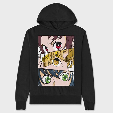 Kimetsu No Yaiba, Hanorac Oversize Barbati (Unisex)