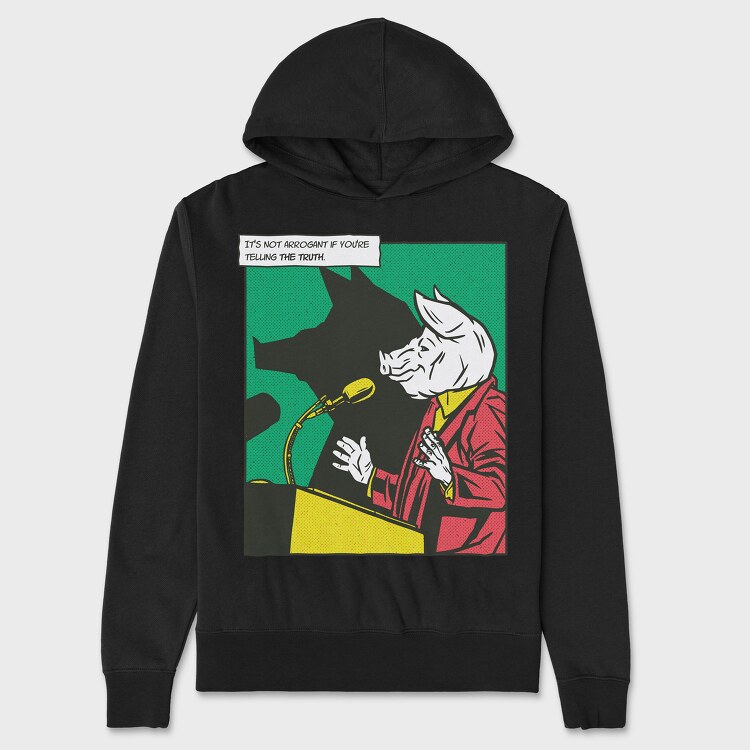 Pig Comics, Hanorac Oversize Barbati (Unisex)