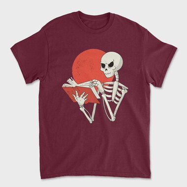 Tricou Barbati (Unisex), Skeleton Book