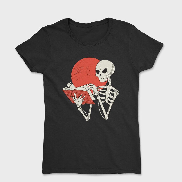 Skeleton Book, Tricou Femei