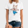 Porky Pig Jump, Tricou Barbati (Unisex)