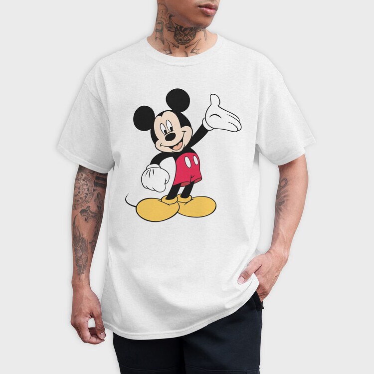 Mickey Mouse Wave, Tricou Barbati (Unisex)