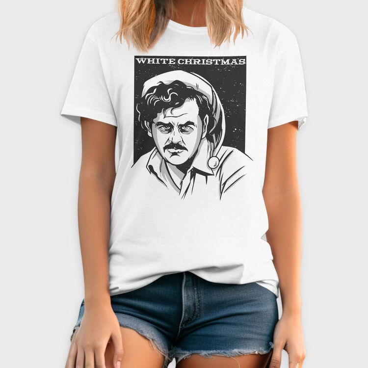 Whitechristmasman, Tricou Barbati (Unisex)