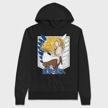 Attack on Titan 4, Hanorac Oversize Barbati (Unisex)