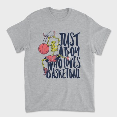 Tricou Barbati (Unisex), Basketball Skull