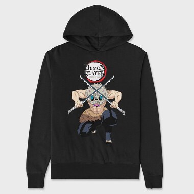 Demon Slayer 66, Hanorac Oversize Barbati (Unisex)