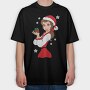 Christmas Belle Gift, Tricou Oversize Barbati (Unisex)