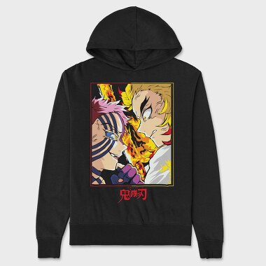 Demon Slayer 7, Hanorac Oversize Barbati (Unisex)