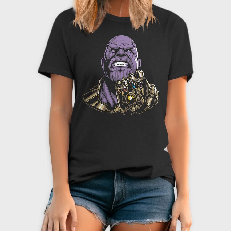 Purple Thanos, Tricou Barbati (Unisex)