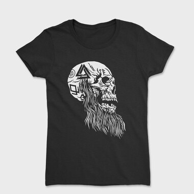 Tricou Femei, Viking Skull