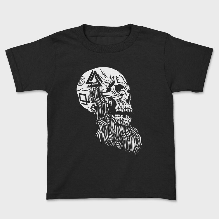 Viking Skull, Tricou Copii