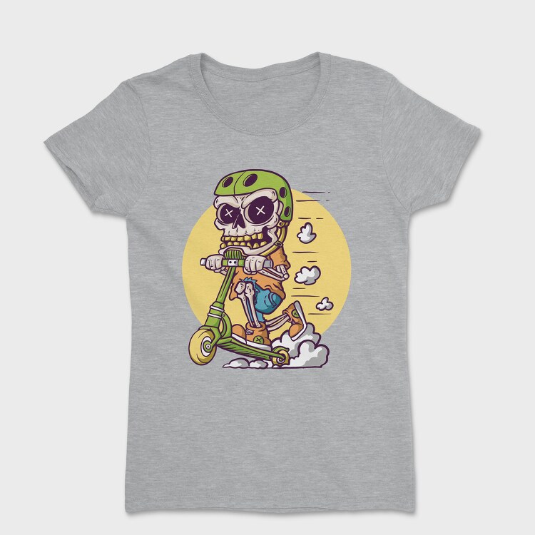 Tricou Femei, Scooter Bones