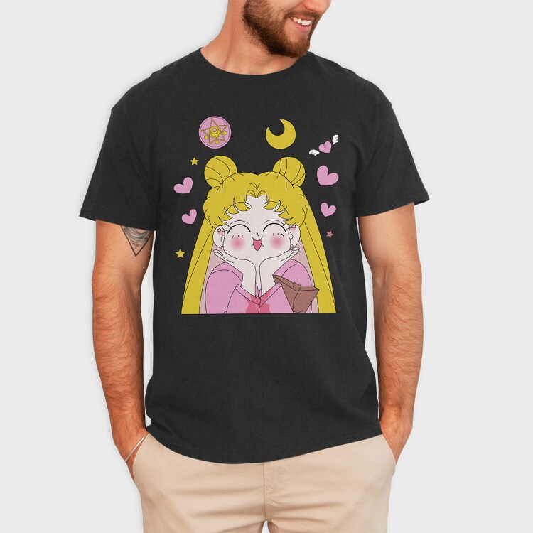 Sailor Moon 11, Tricou Barbati (Unisex)