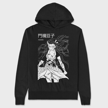 Demon Slayer 74, Hanorac Oversize Barbati (Unisex)