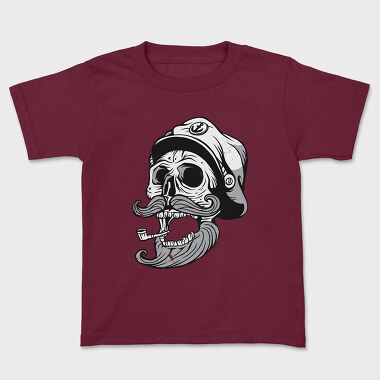 Tricou Copii, Marine Skull