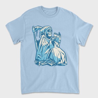 Tricou Barbati (Unisex), Reaper Reading