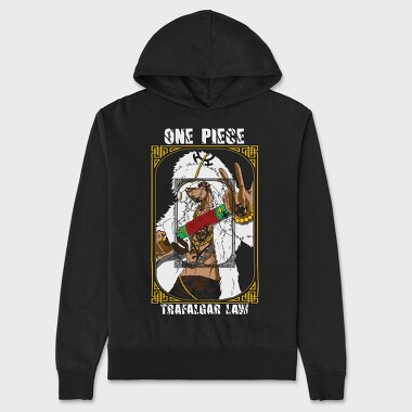 One Piece 91, Hanorac Oversize Barbati (Unisex)