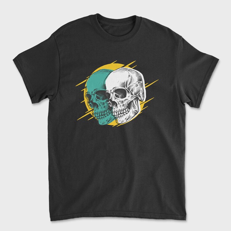 Skulls, Tricou Barbati (Unisex)