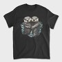 Otters Swimming, Tricou Barbati (Unisex)