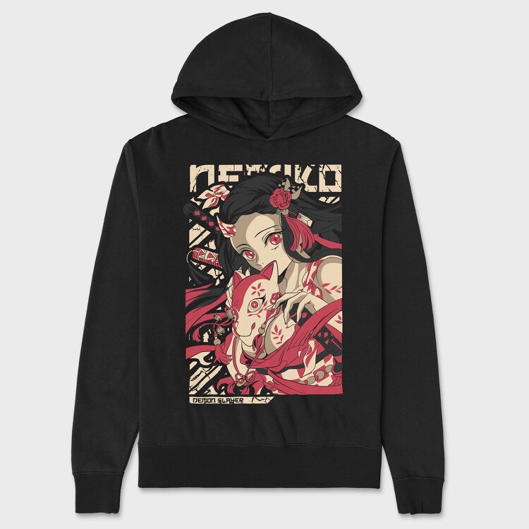 Demon Slayer 11, Hanorac Oversize Barbati (Unisex)