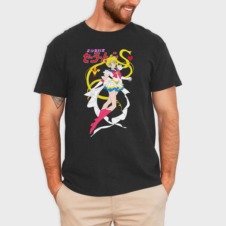 Sailor Moon 2, Tricou Barbati (Unisex)