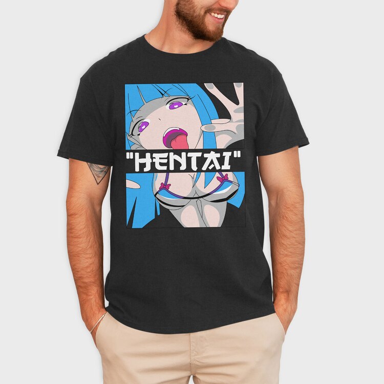 Hentai 4, Tricou Barbati (Unisex)