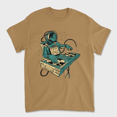 Tricou Barbati (Unisex), Astronaut Dj